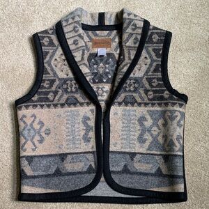 *RARE* Vintage Pendleton (Originals) patterned wool vest